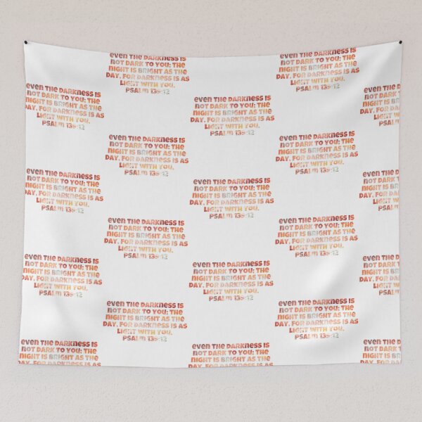 Item preview, Psalm 139:12 designed and sold by edengrae.