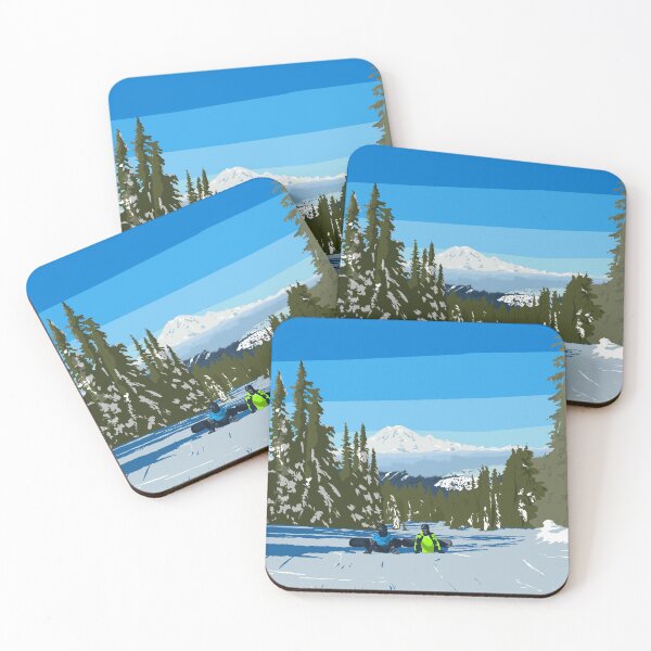 Item preview, Snowboarding Mountain View designed and sold by Billy Talbert Digital Designs.