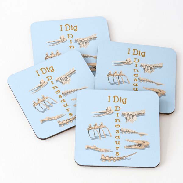 Item preview, Funny I Dig Dinosaurs Skeletons & Fossils Museum Research T-Rex designed and sold by TopTeeShop.