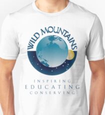 Wild Mountains - Inspiring, Educating, Conserving Unisex T-Shirt