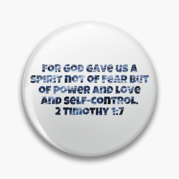 Item preview, 2 Timothy 1:7 designed and sold by edengrae.