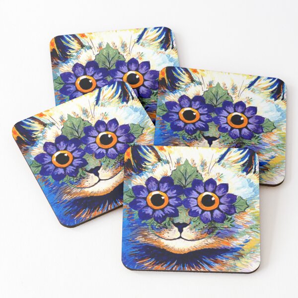 Item preview, Pyschodelic Cat Design designed and sold by ItsArtShirt.