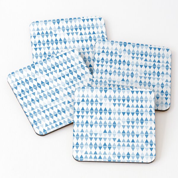 Item preview, Faithful Texture Pack blue triangle seamless pattern designed and sold by elgreko.
