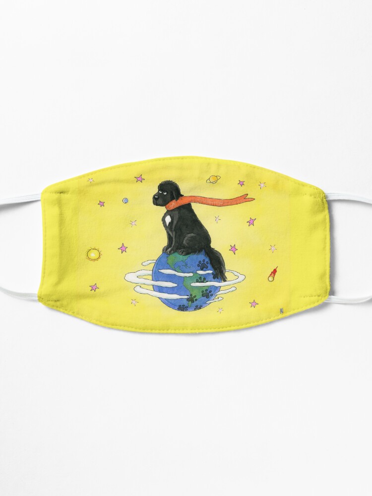 Alternate view of Big Dog, Small World Mask