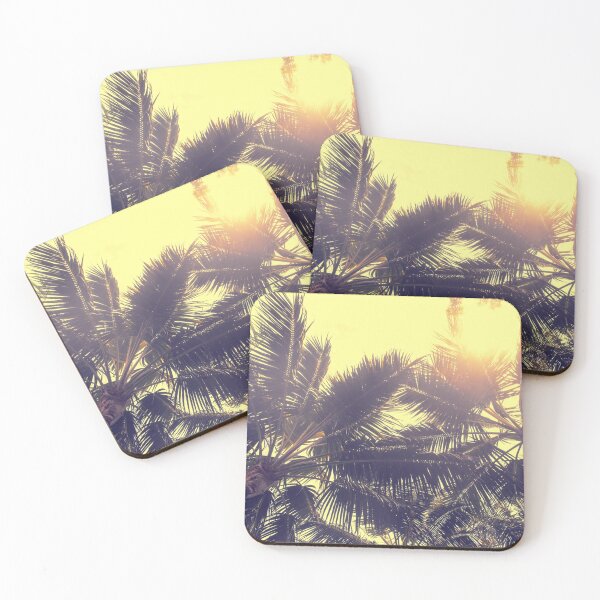 Item preview, Palm tree with bright sun designed and sold by ExploreStore.