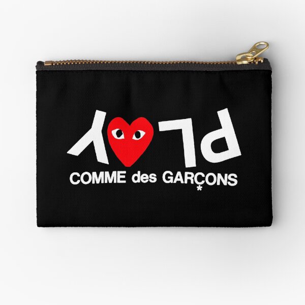 cdg garcon2, comme, des, garcons, play, comme des garcons play, comme des garcons, m0ncler, heart, valentine, trendy, new york city, paris, case Zipper Pouch