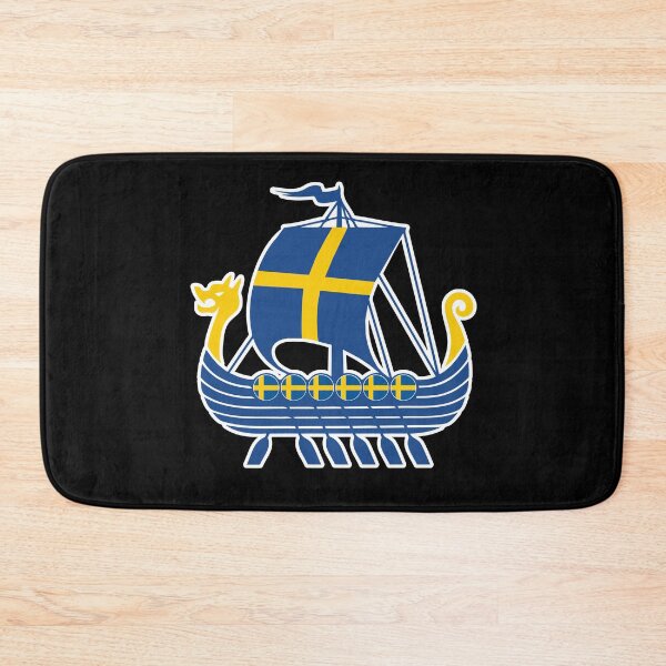Item preview, Sweden Viking Ship Gift Valhalla Swedish Viking designed and sold by DSWShirts.