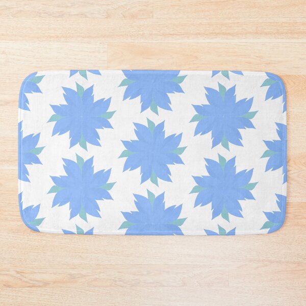 Item preview, Blue and green abstract flower designed and sold by Abstractlara.