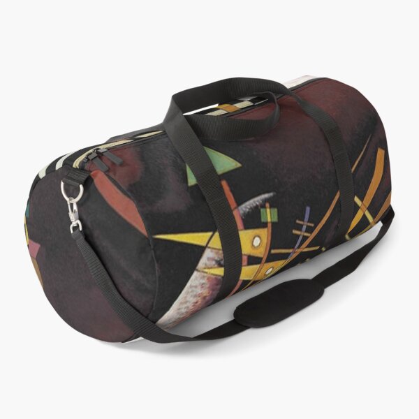 Kandinsky - Above and Left, popular abstract artwork Duffle Bag