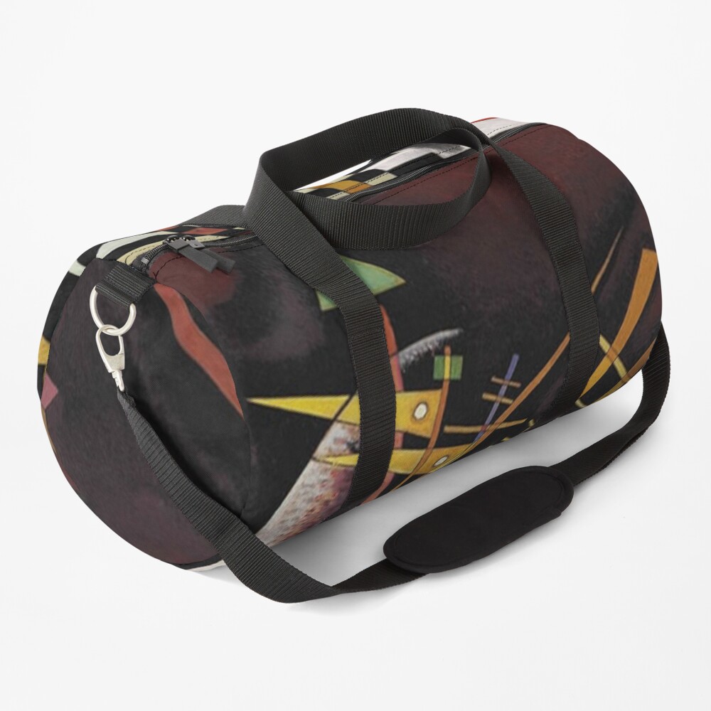 Kandinsky - Above and Left, popular abstract artwork Duffle Bag