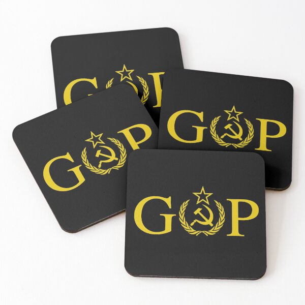 Item preview, Partido Republicano - Hoz y martillo - Oro designed and sold by Thelittlelord.