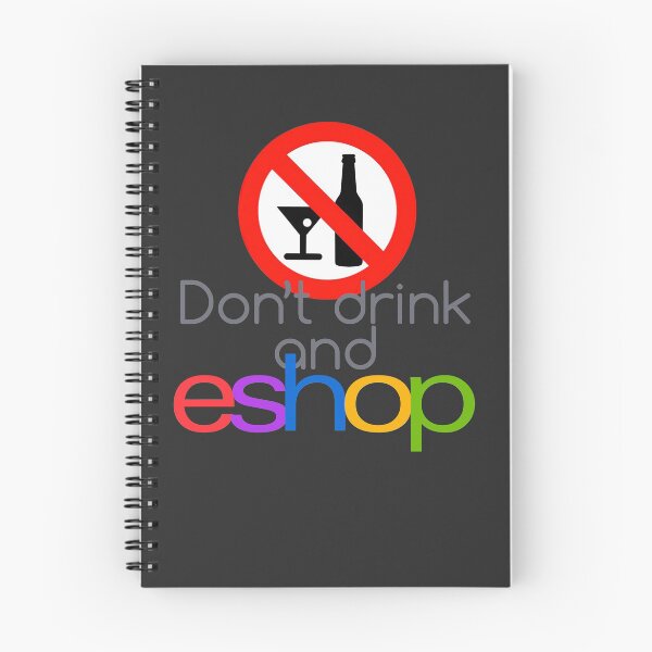 Item preview, Don't drink and eshop!! designed and sold by PrintPit.