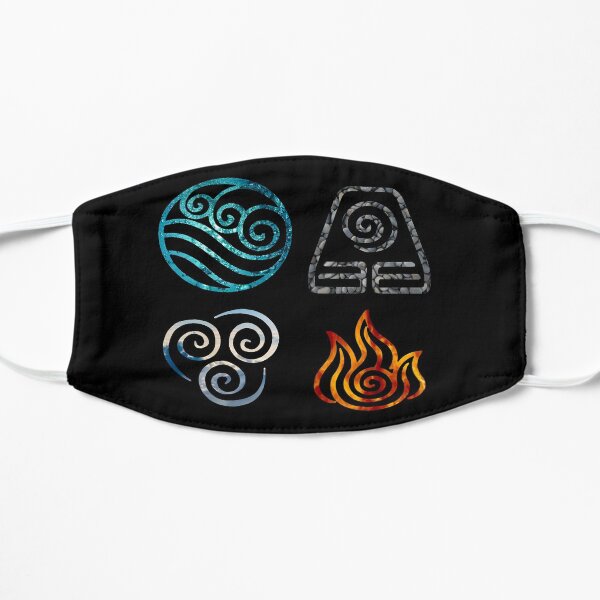 Avatar the Last Airbender Element Symbols Mask