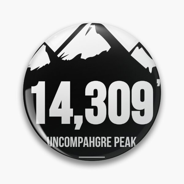 Item preview, Uncompahgre Peak - Black & White designed and sold by High Peaks Collective.