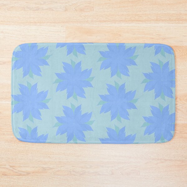 Item preview, Abstract blue and green flower designed and sold by Abstractlara.