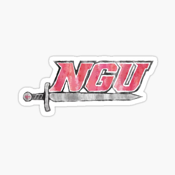 Item preview, NGU Watercolor Sword Insignia  designed and sold by Delaneymaybe.