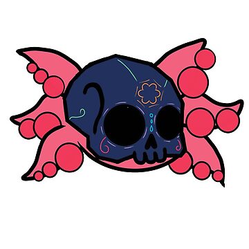 Artwork thumbnail, Day of the Dead (Axolotl) by Zosimo