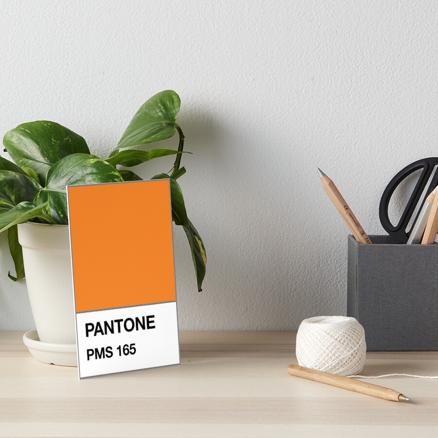 Pantone Chip - PMS 165 Postcard for Sale by footyjumpers