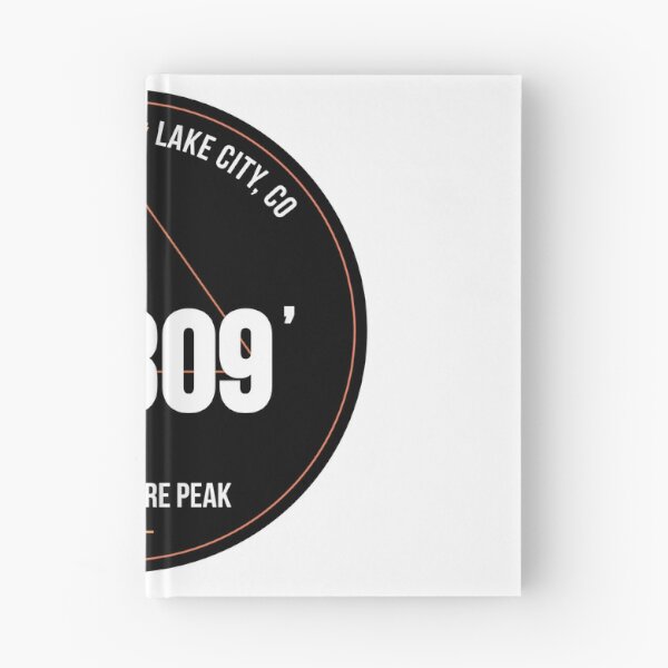 Item preview, Uncompahgre Peak - Orange Lines designed and sold by High Peaks Collective.