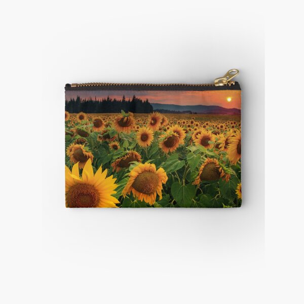 Item preview, Beautiful summer sunset sunflower field designed and sold by Noahlaz.