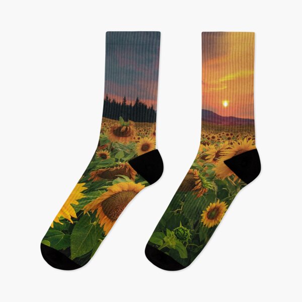 Item preview, Beautiful summer sunset sunflower field designed and sold by Noahlaz.