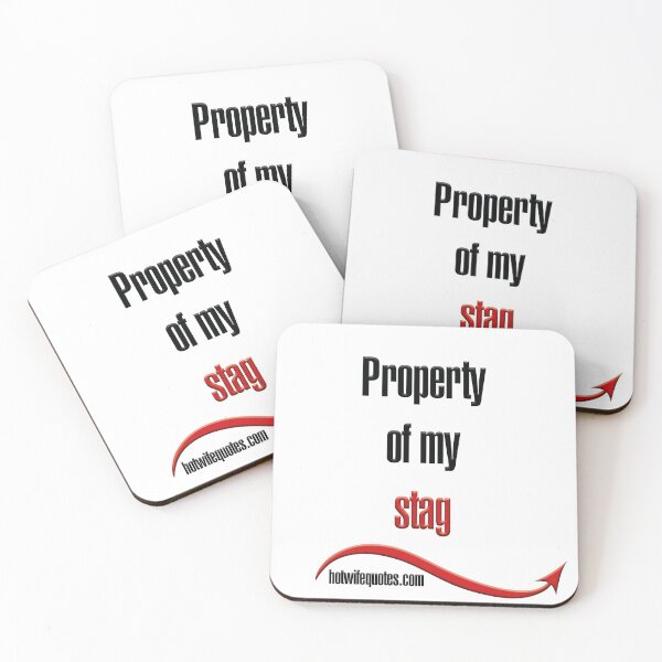 Artikelvorschau, Property of my stag entworfen und verkauft von hotwifequotes.