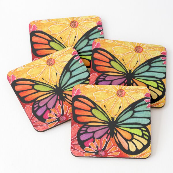 Item preview, Butterfly of many colors designed and sold by Kelly Ryan Rhoades.