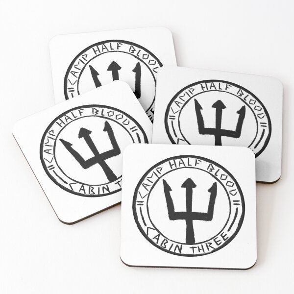 Item preview, Poseidon Cabin 3 Logo designed and sold by PaintInTheNight.