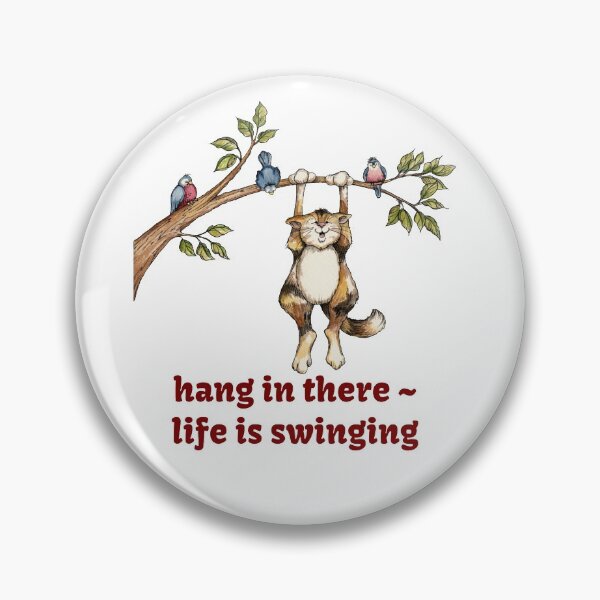 Item preview, Hang In There - Life Is Swinging designed and sold by Designs By Creation.