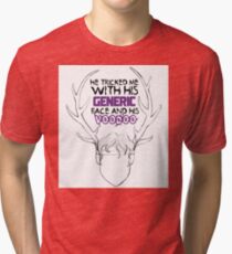 Generic Face Tri-blend T-Shirt