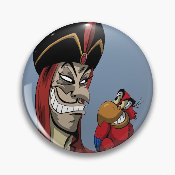 Item preview, Jafar and Iago designed and sold by blacksnowcomics.