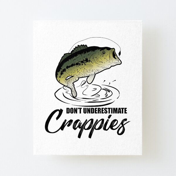 Crappie Linocut Print