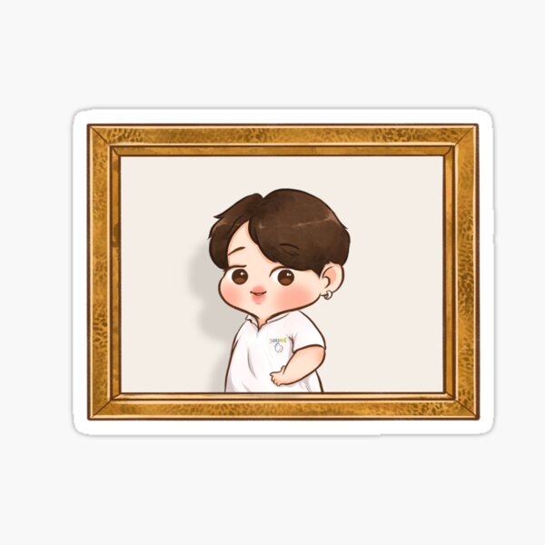 BTS-Jimin Pegatina