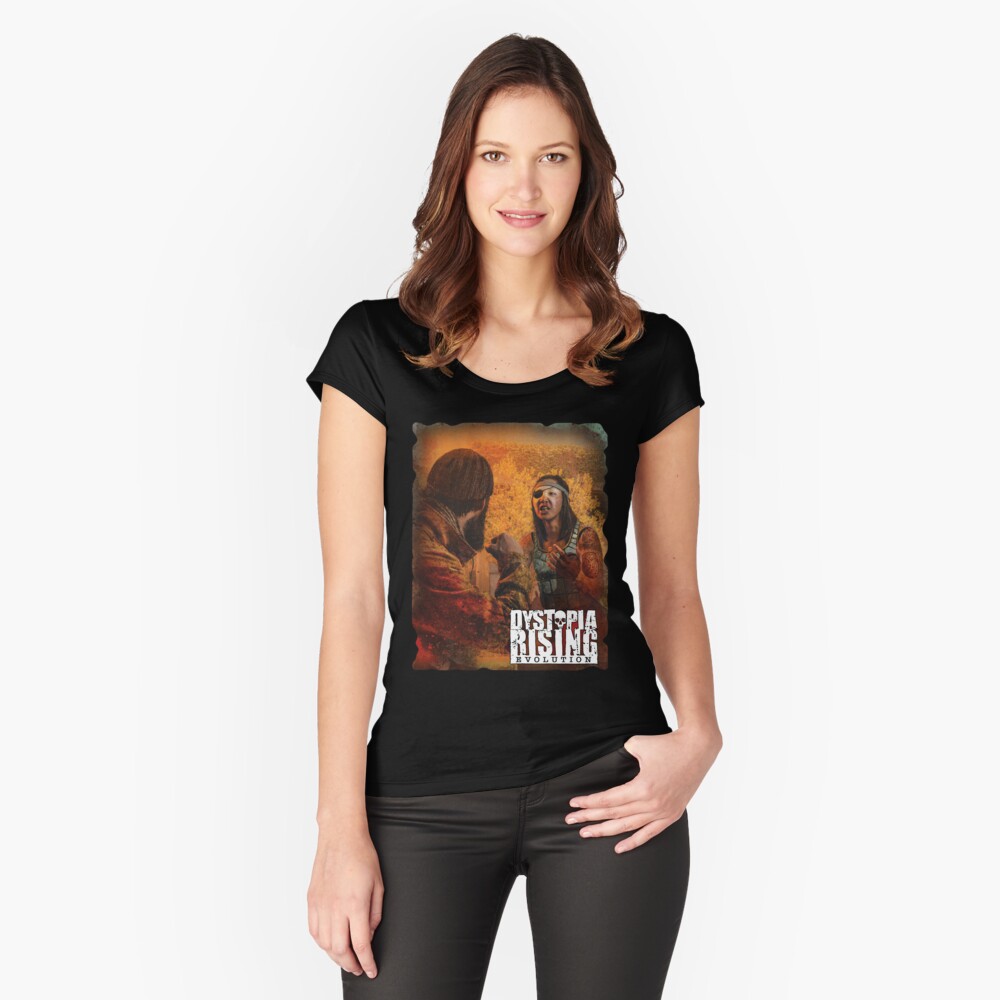 Item preview, Fitted Scoop T-Shirt designed and sold by TheOnyxPath.