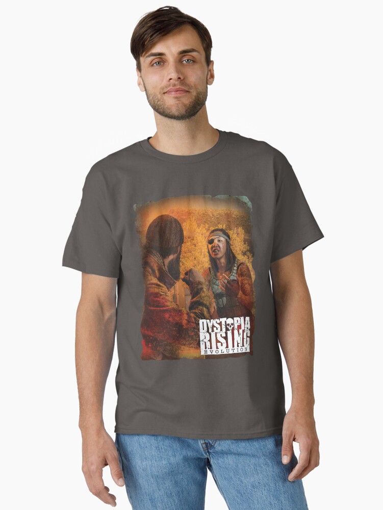Thumbnail 1 of 7, Classic T-Shirt, Dystopia Rising Art: Your Brothers and Sisters designed and sold by TheOnyxPath.