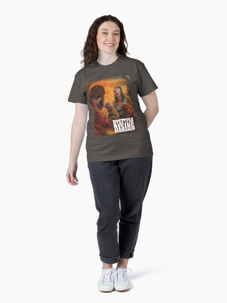 Thumbnail 4 of 7, Classic T-Shirt, Dystopia Rising Art: Your Brothers and Sisters designed and sold by TheOnyxPath.