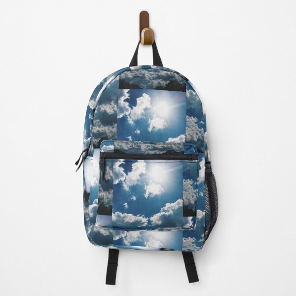 Item preview, Blue sky with clouds and sunshine designed and sold by minimalartstory.