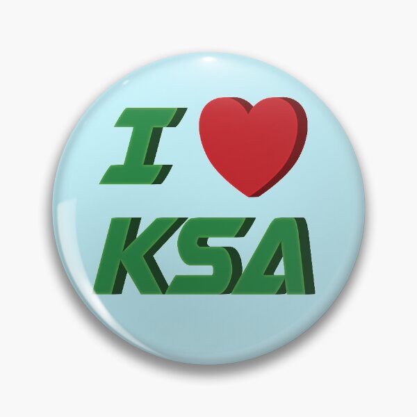 Artikelvorschau, Ich liebe KSA Blue Background entworfen und verkauft von SaudiSafeer.