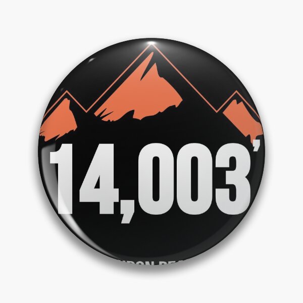 Item preview, Huron Peak - Orange Range designed and sold by High Peaks Collective.