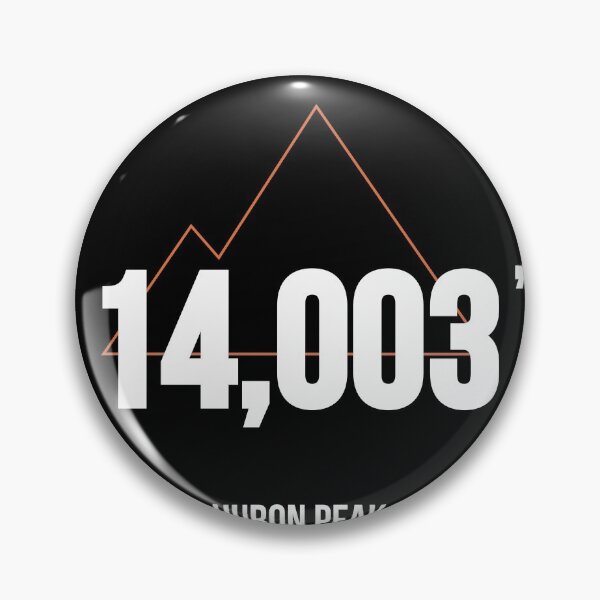 Item preview, Huron Peak - Orange Lines designed and sold by High Peaks Collective.
