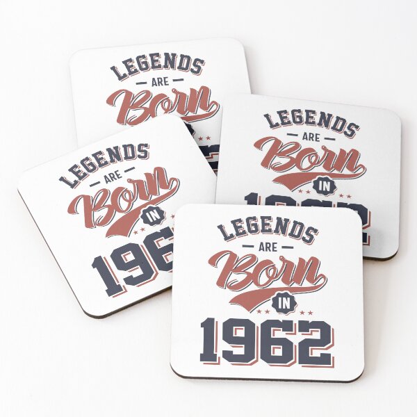 Item preview, Legends Are Born in 1962 Birthday Gift designed and sold by cidolopez.