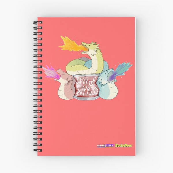 Item preview, Can of Wyrms - Some angry dragons designed and sold by ZevireTees.