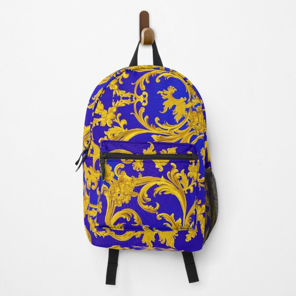 Item preview, Rococo Kaleidoscopic Blue and Gold print designed and sold by Curtis Jensen.