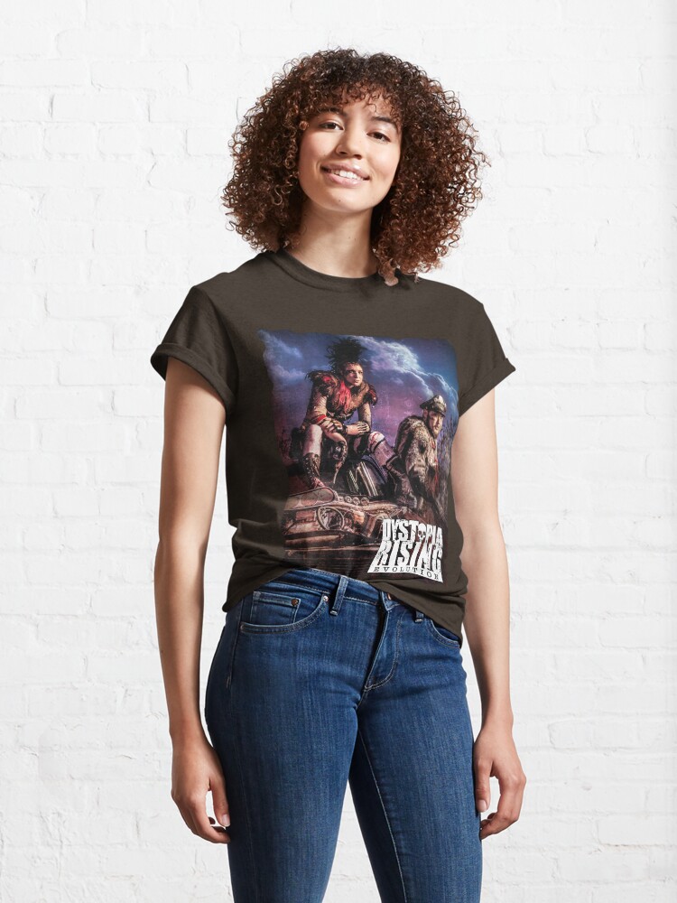 Alternate view of Dystopia Rising Art: Wild, Wild Wastes Classic T-Shirt