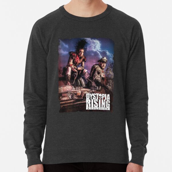 Dystopia Rising Art: Wild, Wild Wastes Lightweight Sweatshirt