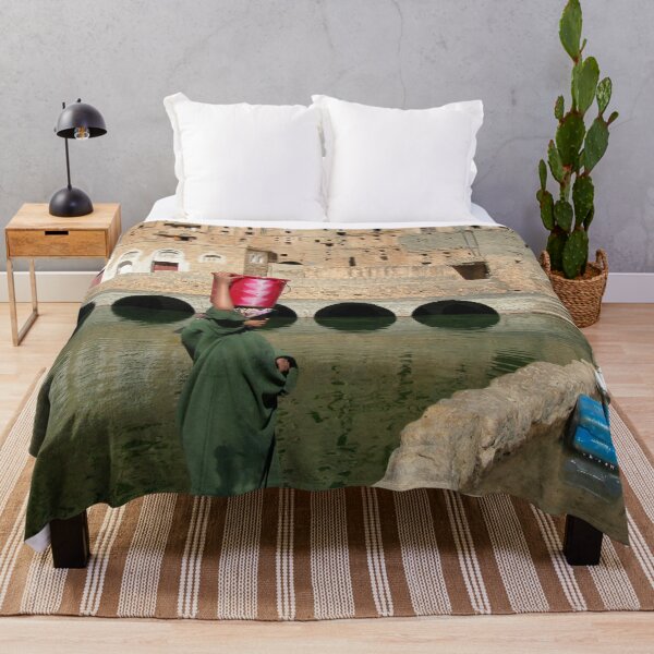 Item preview, Girl Fetching Water, Hababah Cistern, Yemen designed and sold by worldways.