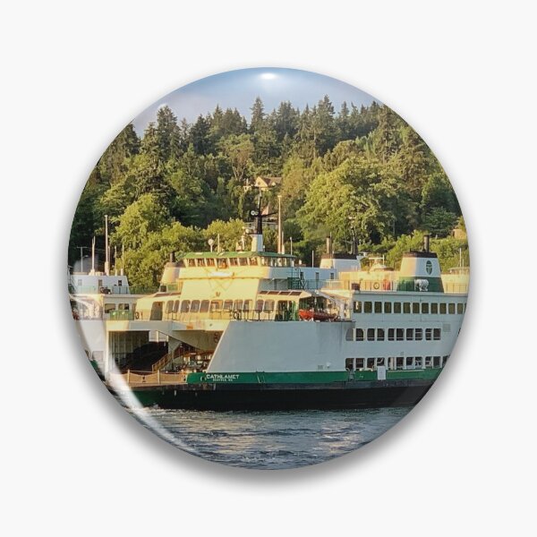 Item preview, Washington State Ferry Cathlamet and Sealth designed and sold by Zack Heistand.