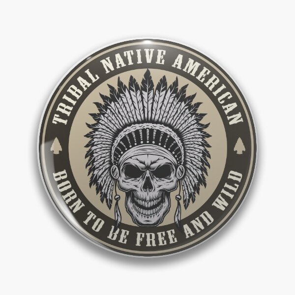 Item preview, tribal native american born to be free and wild designed and sold by nativeStor.