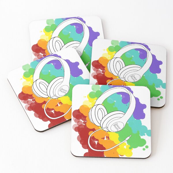 Item preview, Queer beats ( rainbow full design) designed and sold by Young, Queer and expressed.