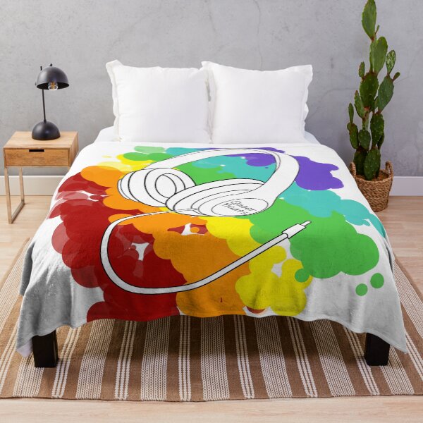Item preview, Queer beats ( rainbow full design) designed and sold by Young, Queer and expressed.